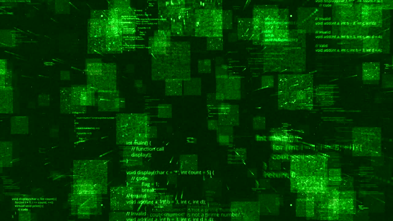 Abstract Code Background