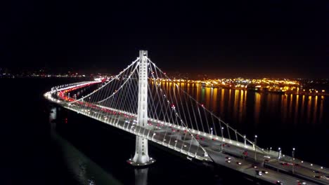 vue aérienne du pont de la baie - oakland - san francisco