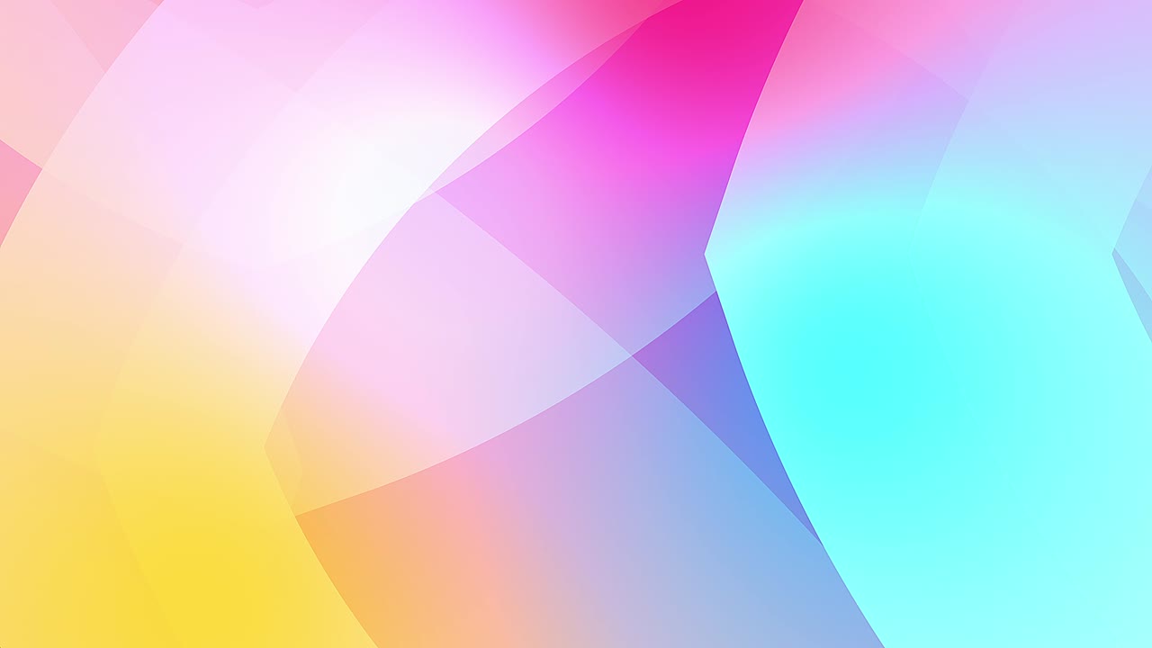 천천히 움직이는 다채로운 투명한 표면