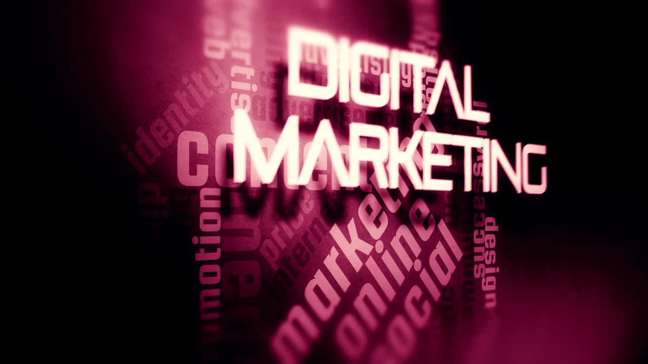 online-marketing-wort-wolken-video-hintergrund