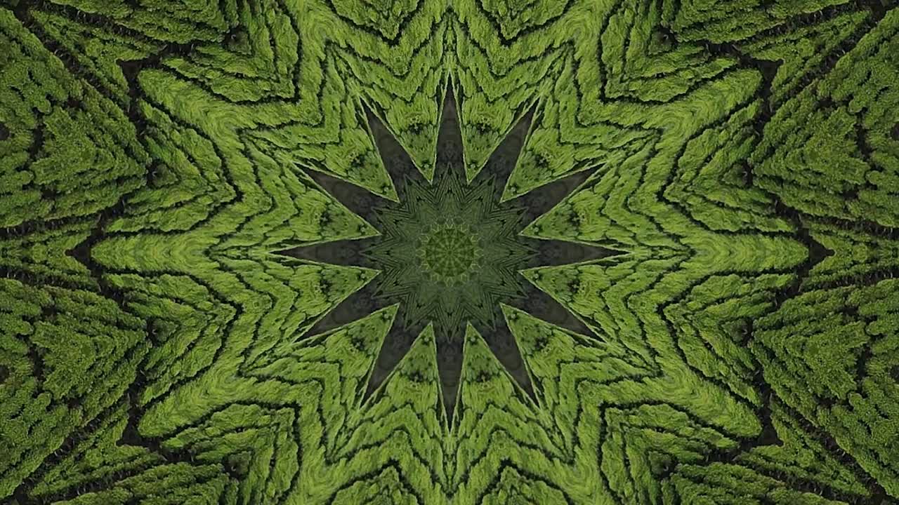 único y hermoso diseño de textura de caleidoscopio abstracto