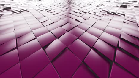 abstract geometric pattern of pink tiles