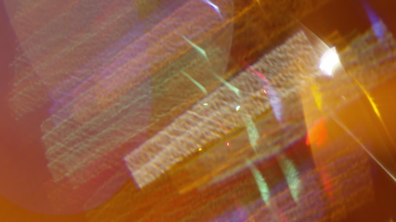 guirnaldas, deslumbramiento, fuera de foco y en foco