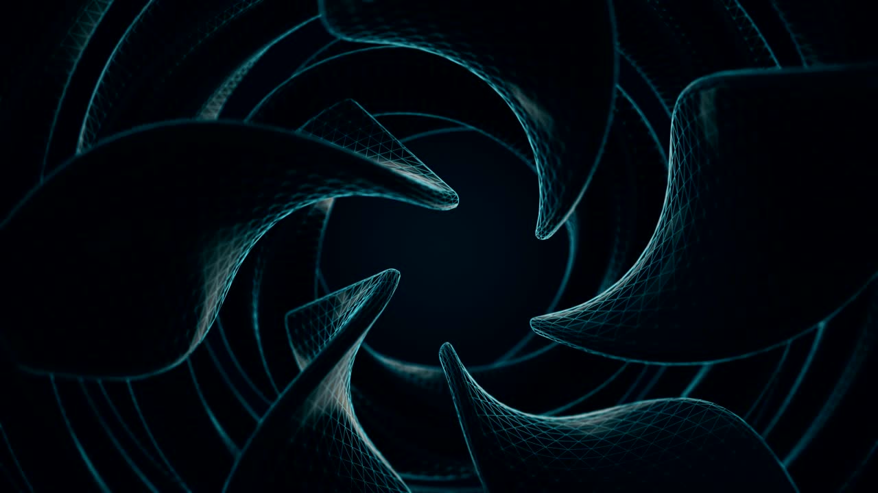 Fundo Abstrato Circular (Em Loop) Vídeo de Arquivo