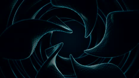 fondo de círculo abstracto (loopable) video de stock