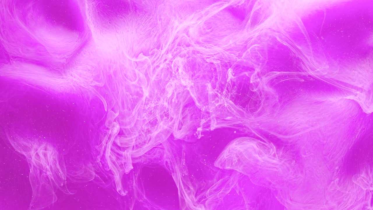 superposición de salpicaduras de pintura blanco flujo de vapor púrpura