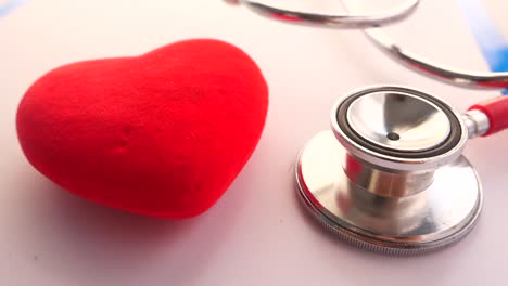 heart and stethoscope