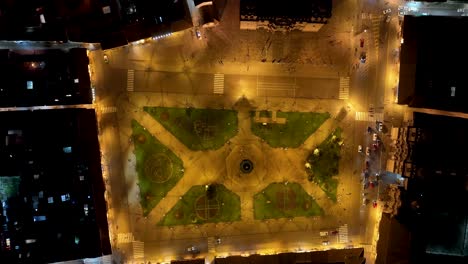 cusco, perú en la noche