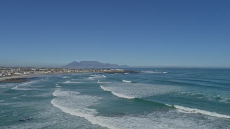 melkbos strand along the cape west coast