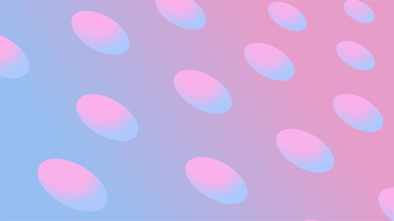 폭발적인 원과 함께 추상적인 기하학적 배경, 밝은 그라디언트 배경, 4k 애니메이션 비디오