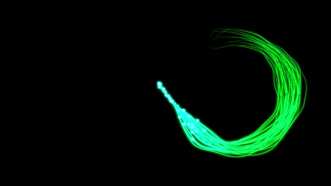 los puntos dibujan el símbolo del infinito