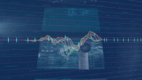 Animación-Del-Procesamiento-De-Datos-Financieros-En-Pantallas-Digitales.