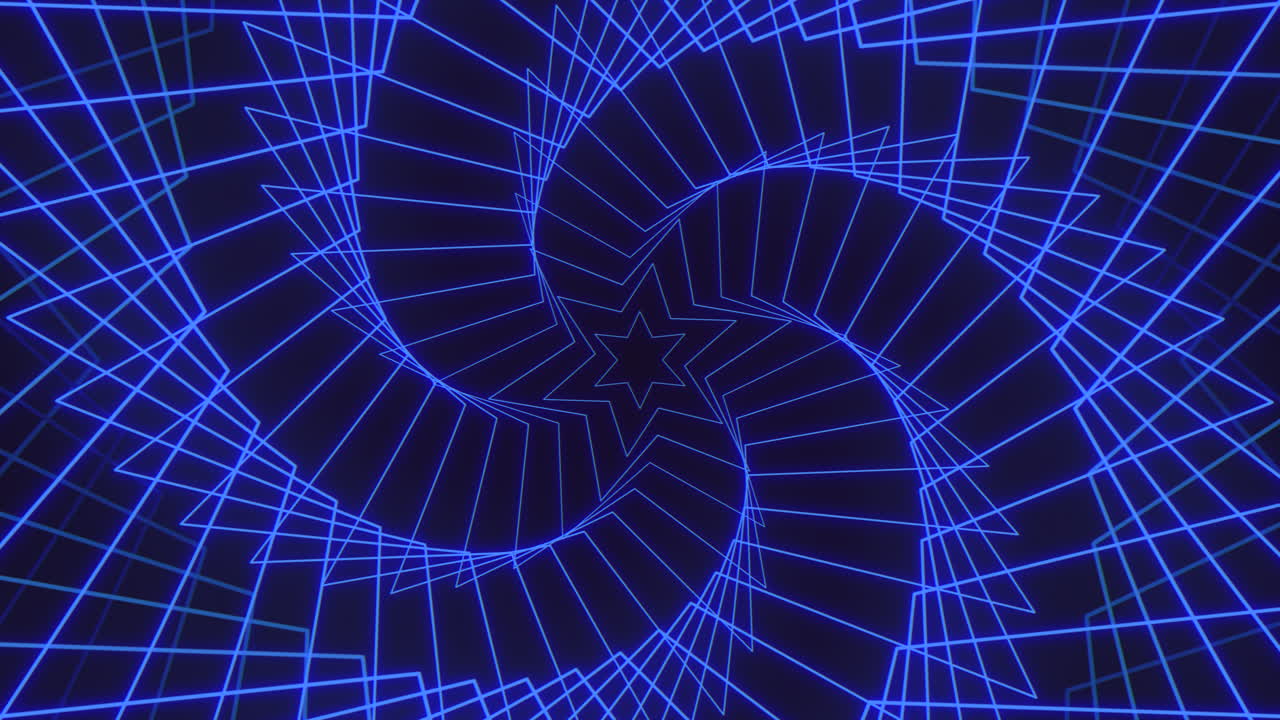 Mesmerizing 3d blue spiral pattern perfect