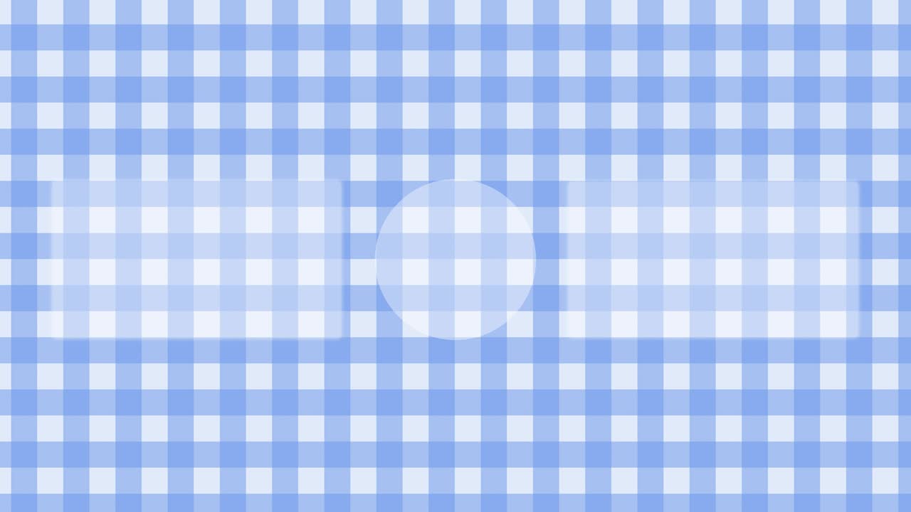 Plaid checkered end card ending screen motion graphics