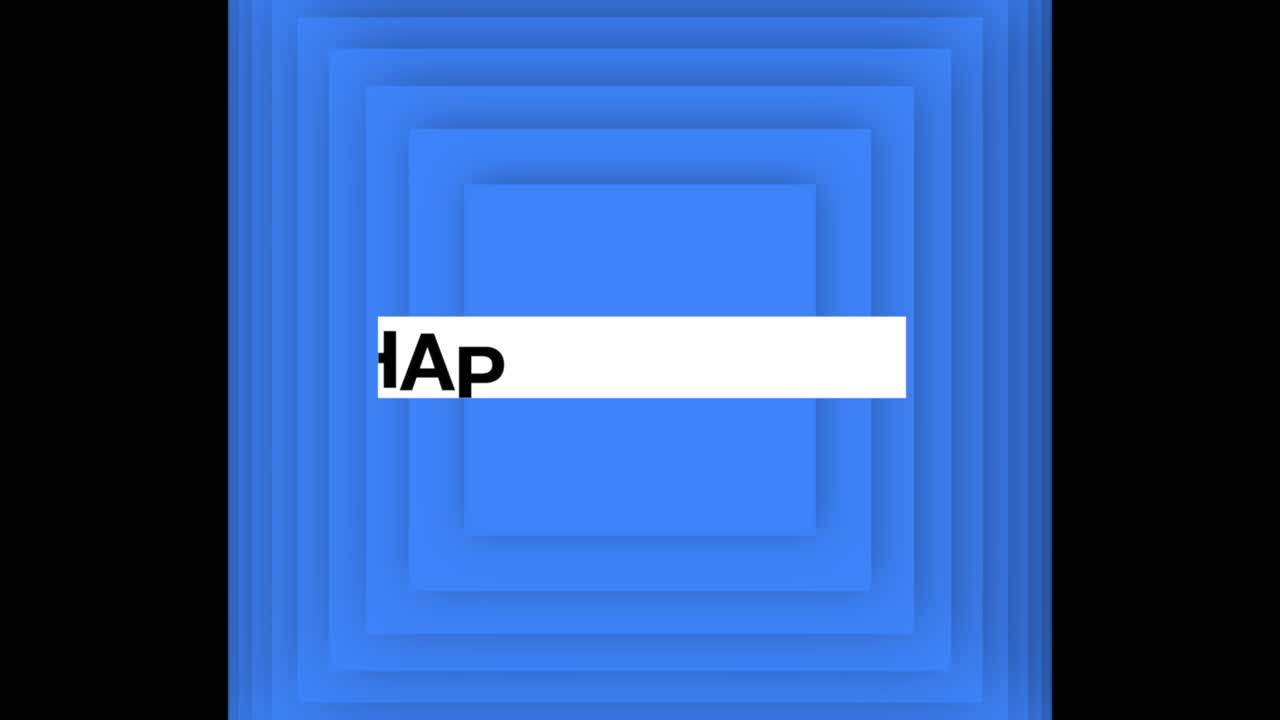 격자 패턴의 파란색 배경과  글자로 행복한 부활절