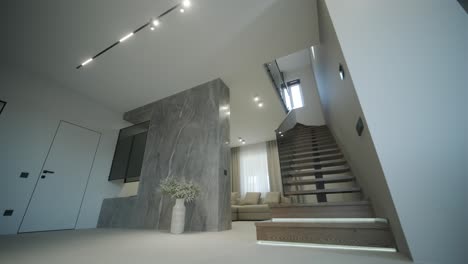 modern living room with minimalist design