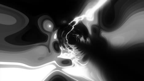 abstract black and white tunnel vortex