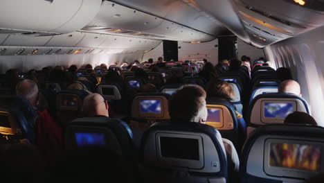 passenger jet interior