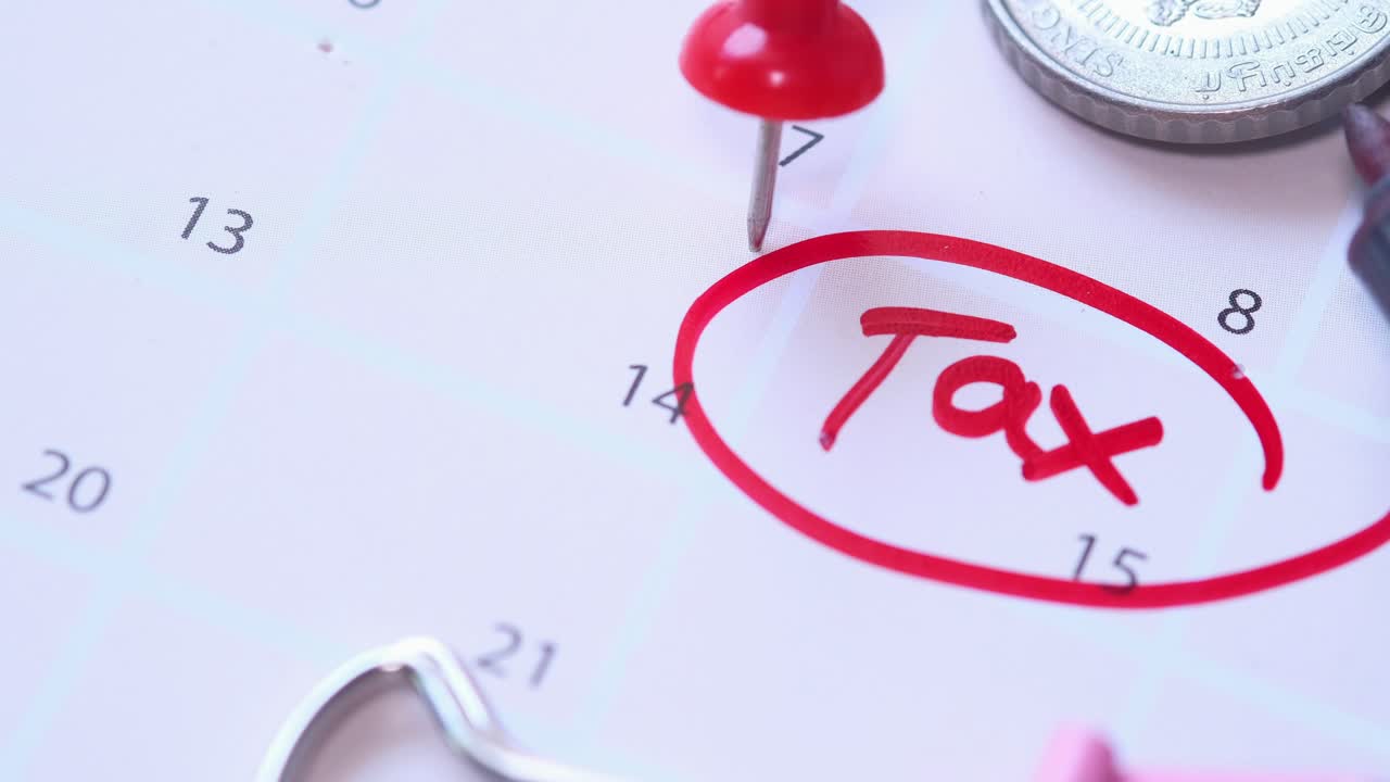 налоговое напоминание в календаре