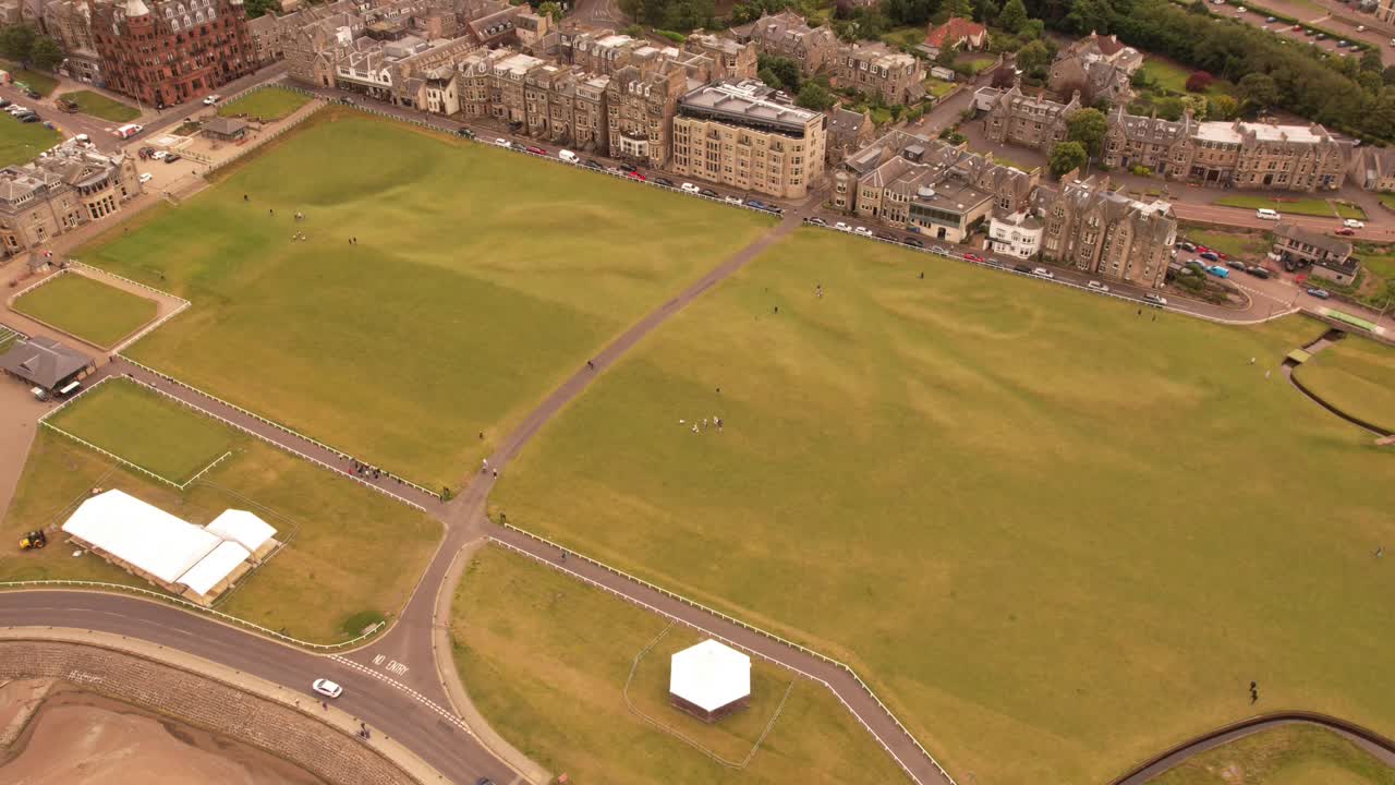세인트 앤드류스의 타임 스 (timelapse of st. andrew's old course)