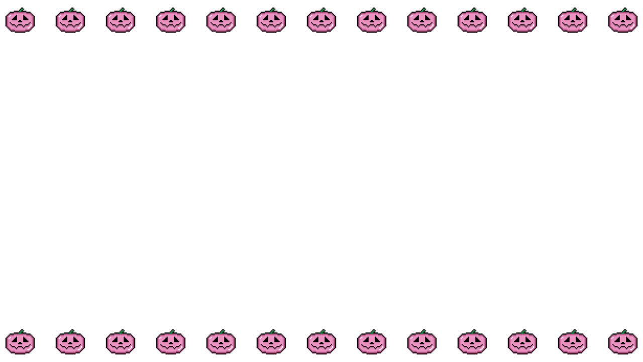 Pixel Art Jack o lantern Frame Animated Overlay 1080p Transparent 30 fps (2).mov