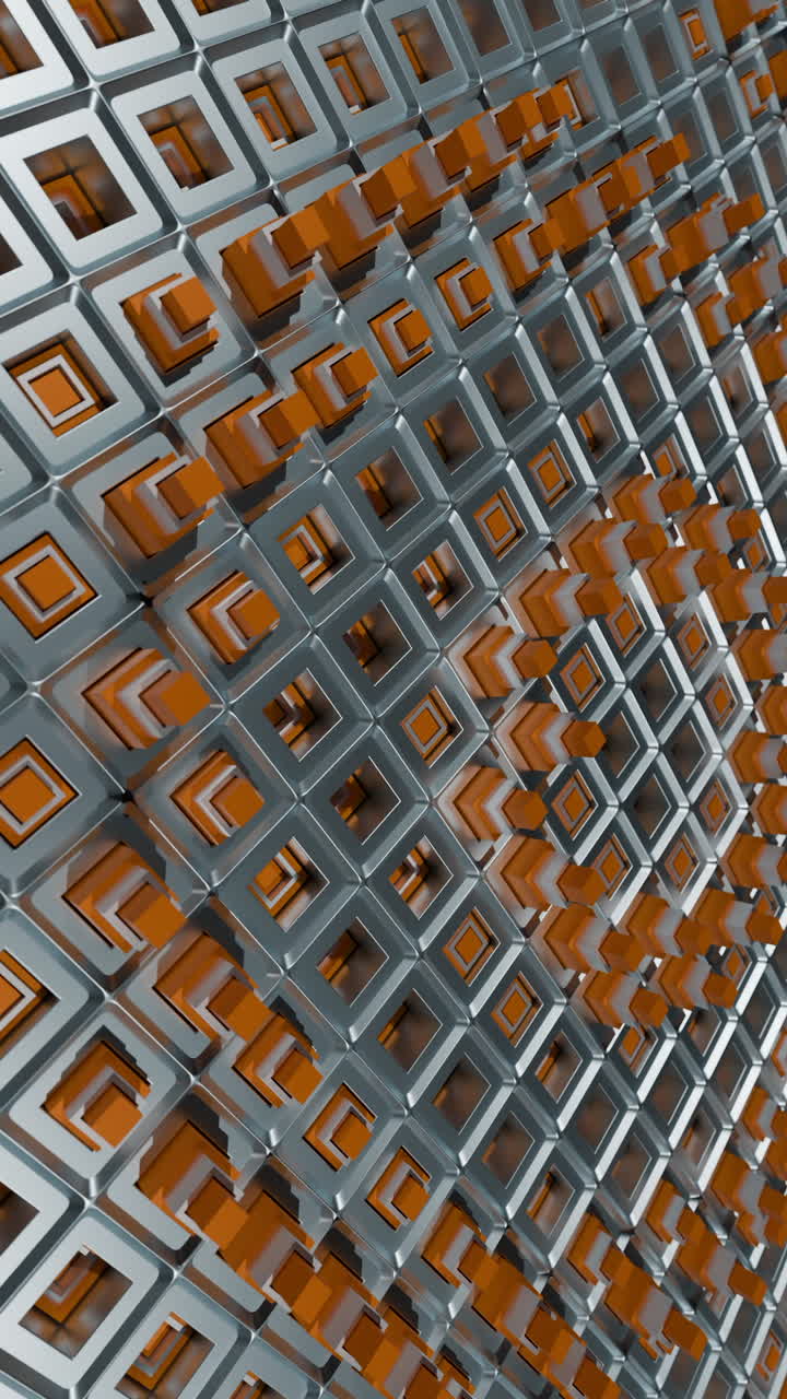 patrón geométrico abstracto de cuadrados y cubos