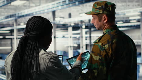 military data center engineers using ai machine learning radar software
