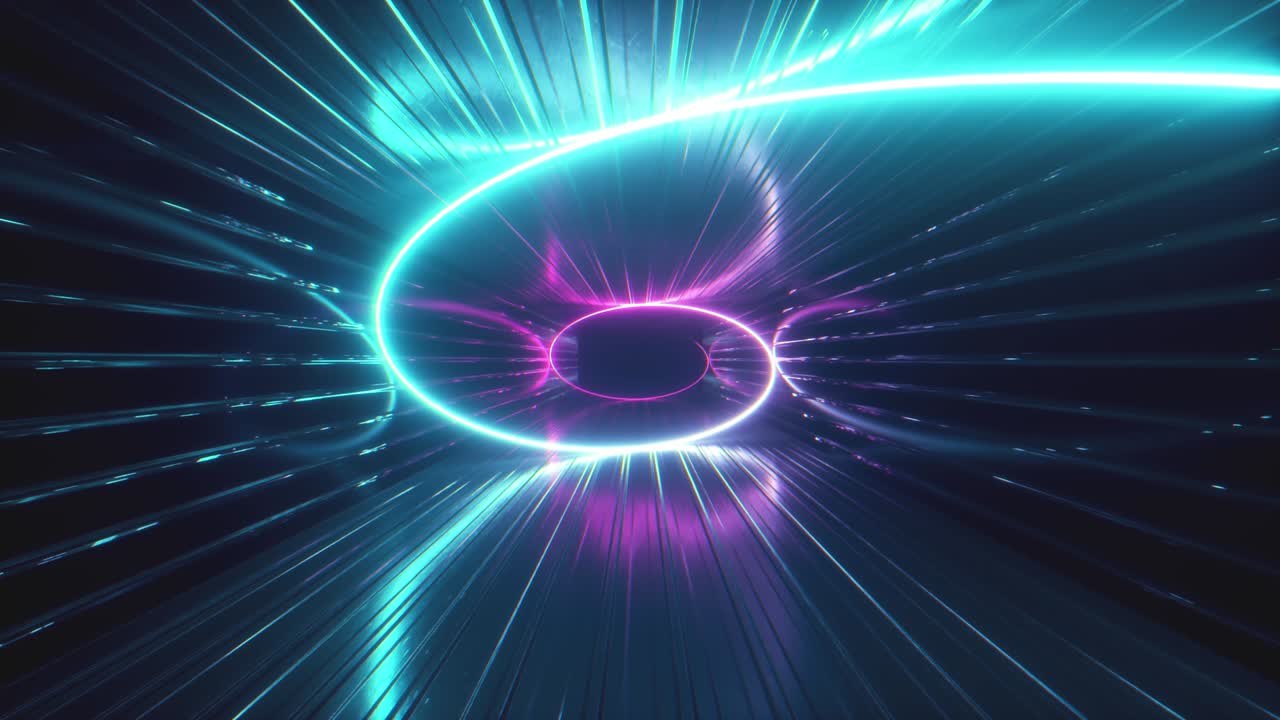 fondo de neón abstracto