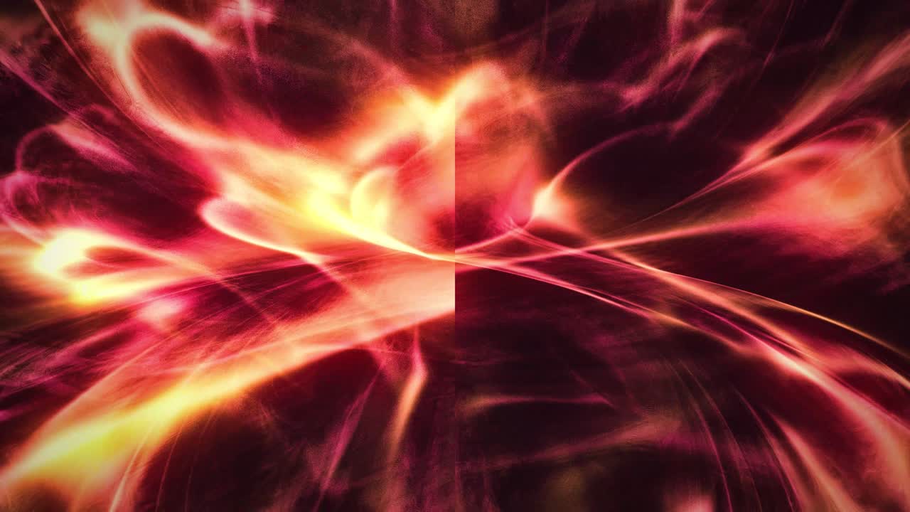 rojo ardiente energía abstracta onda brillante. primer plano