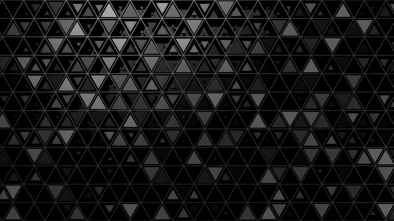 el fondo de los triángulos