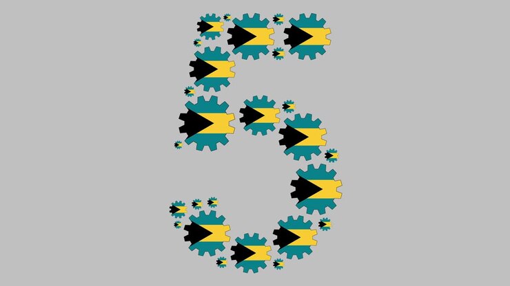 Numero cinque bahamense