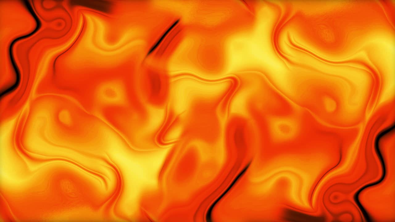 Orange color abstract modern liquid wave background. Liquid wavy motion background.