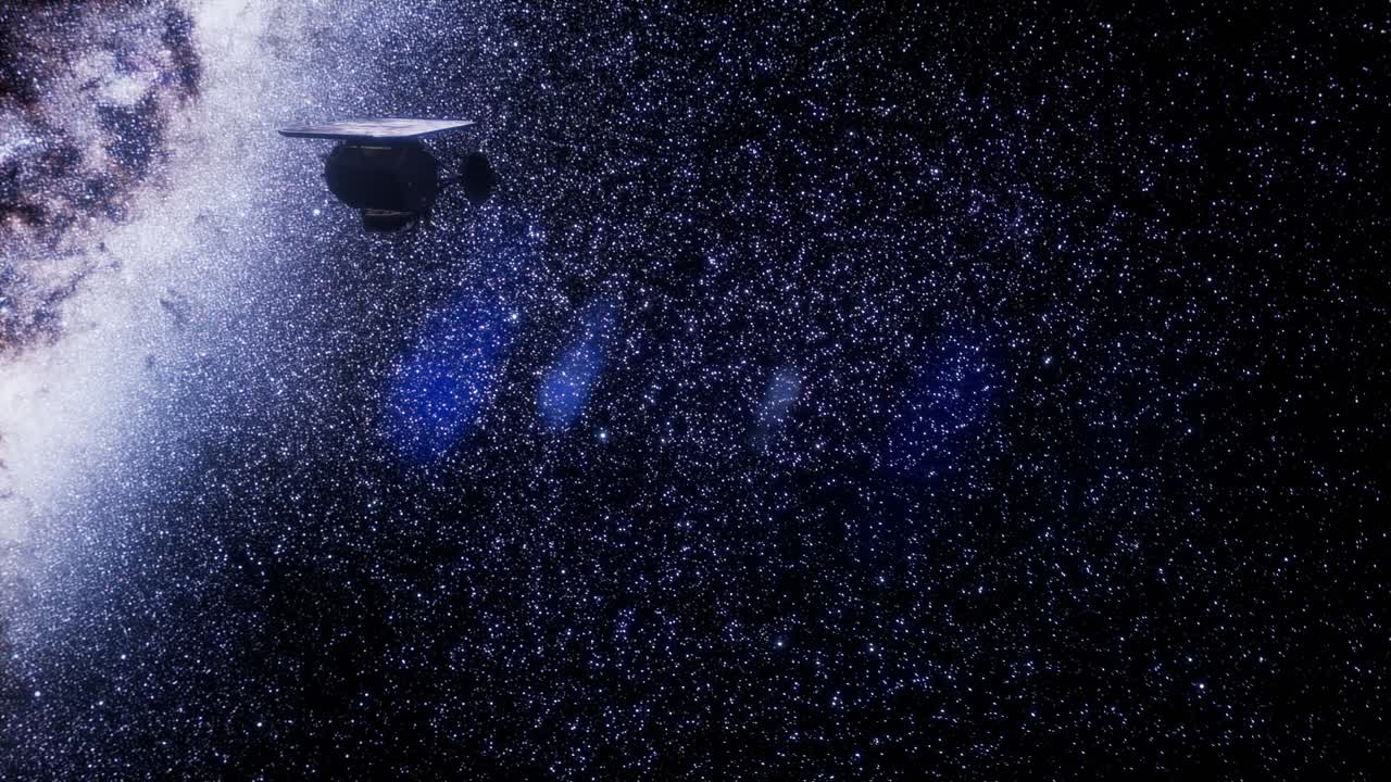 the space probe Deep Impact mission