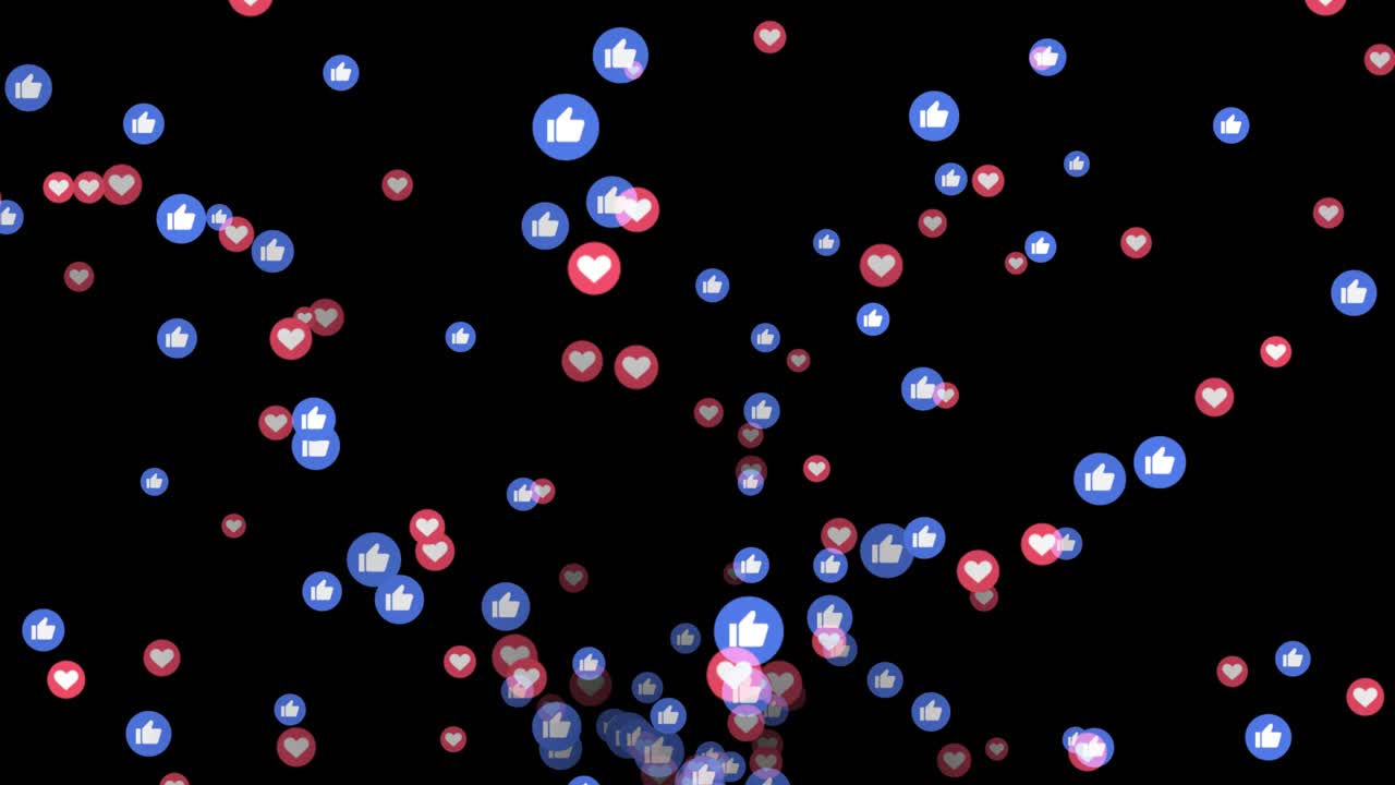 Social Media Likes and Hearts