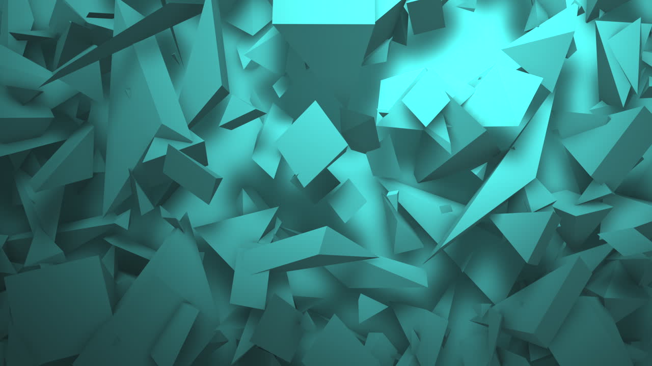 movimiento verde formas geométricas