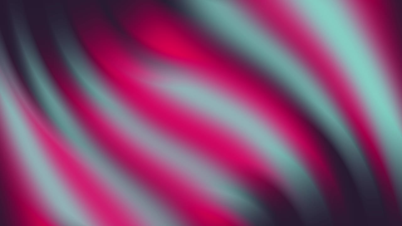 Abstract Flowing Pink and Teal Gradient Background