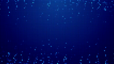 leds azules intermitentes animados de bucle sin costuras diseño moderno fondo de video de punto polca
