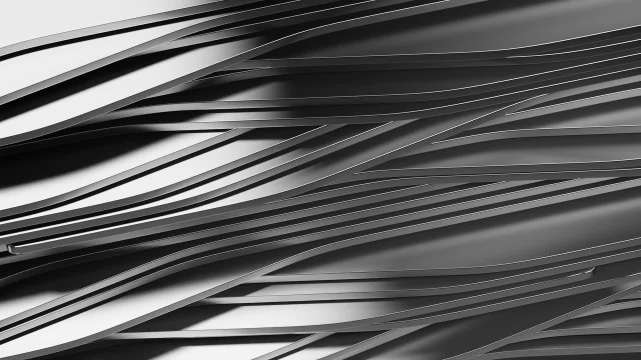 un'elegante ondata grigia metallica