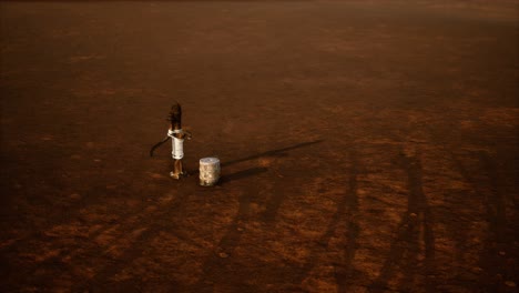 old-rusted-metal-well-in-desert