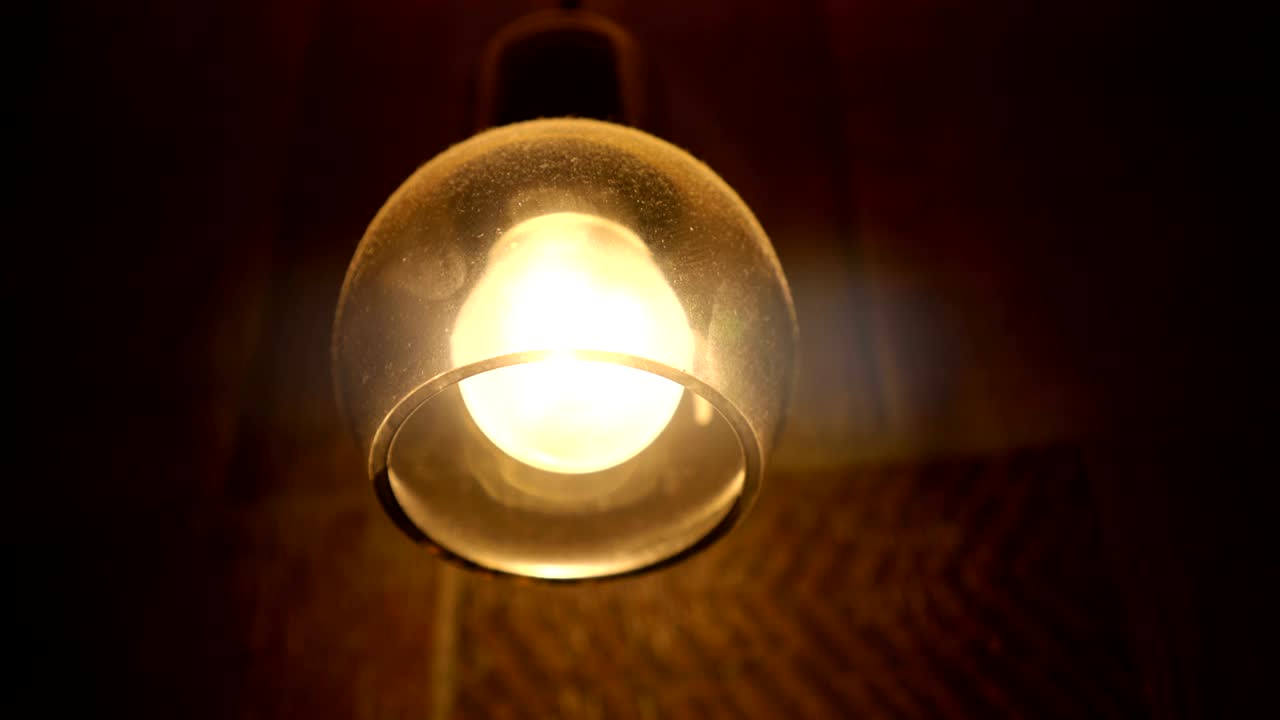 la serie de iluminación de bombillas retro. forma de bola.