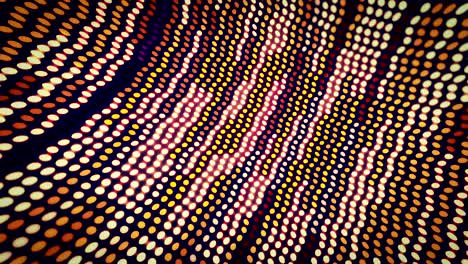 seamless dots pattern. loop abstract halftone motion background.