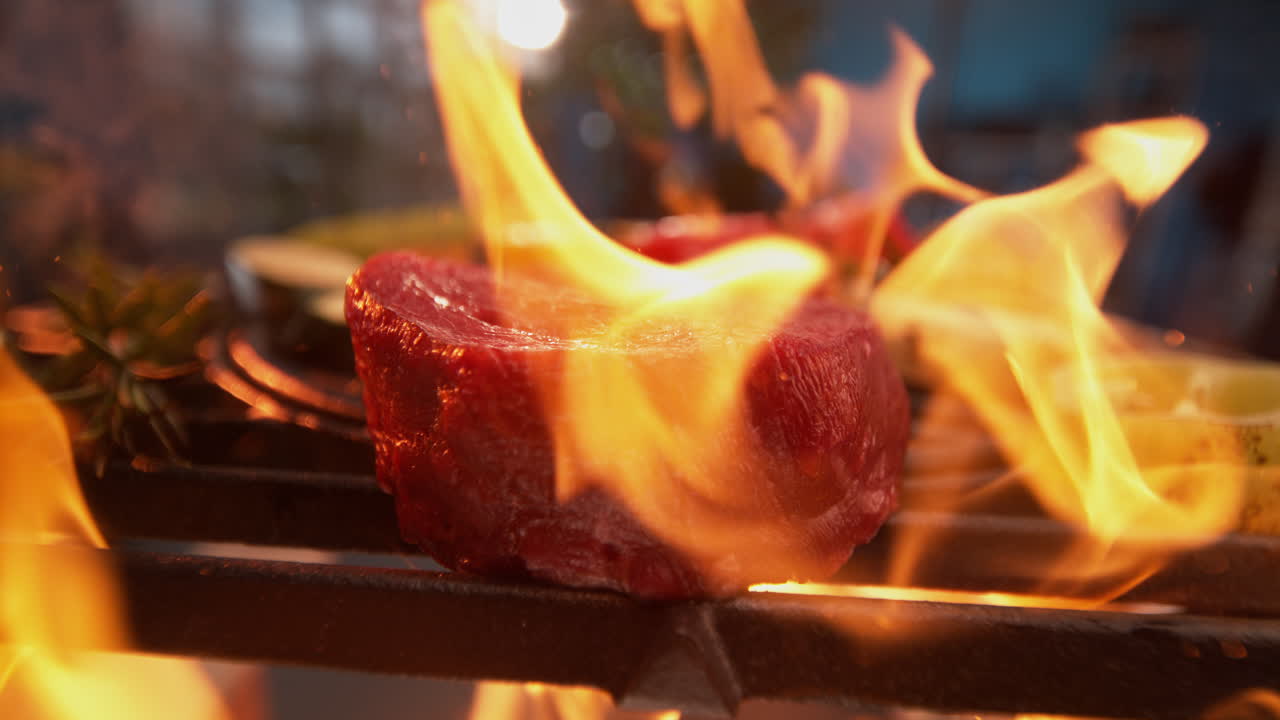 bistec a la parrilla con verduras