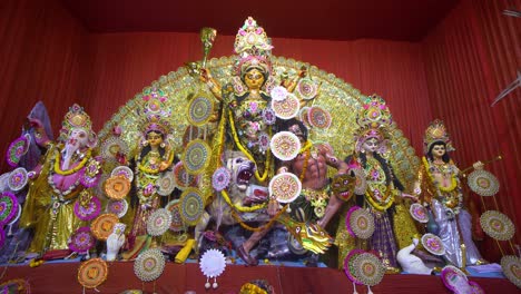 the biggest festival of west bengal is durga puja with the idol of durga thakur. durgapujo in west bengal is famous all over the world. it is especially popular among hindus