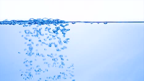 Close-up-water-in-slow-motion