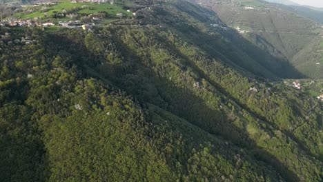 Forested-Mountain-Surroundings-Near-Bassano-del-Grappa,-Northern-Italy