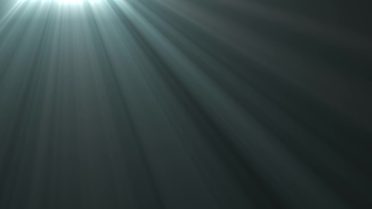 Raios de Luz Abstratos Irradiando do Alto