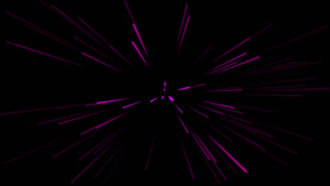 fondo geométrico circular animado abstracto