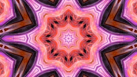 movimiento de fondo de kaleidoscopio abstractamente colorido