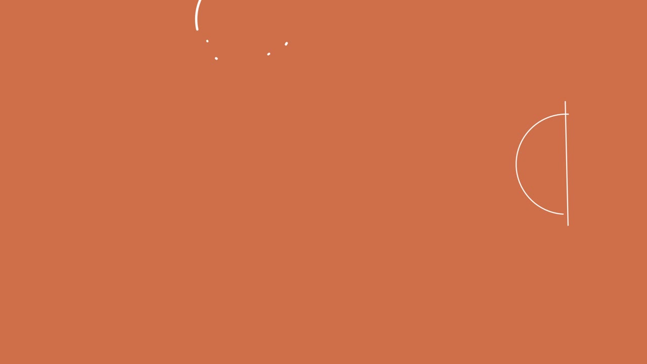 modernas formas de movimiento plano animación de fondo, bucle sin costuras