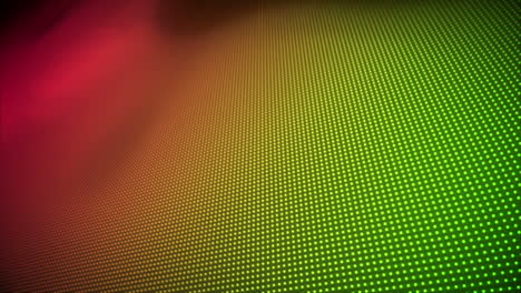 video of multiple pink and green dots